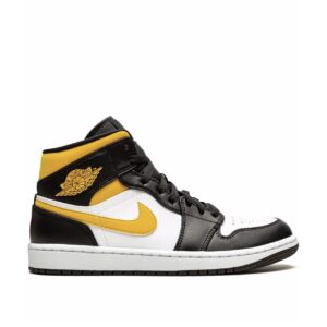 Air Jordan 1 Mid “White/Pollen/Black”